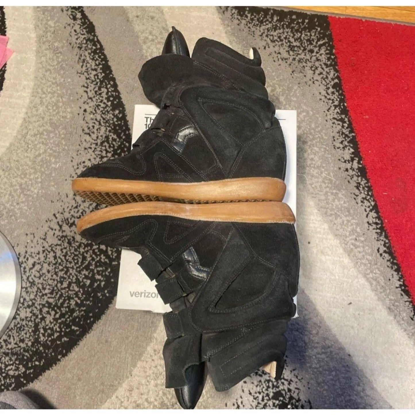 Isabel Marant Bekett Sneakers | Black Suede |