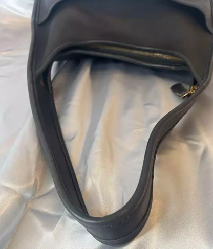 Vintage Coach C8C 9033 Black Leather Ergo