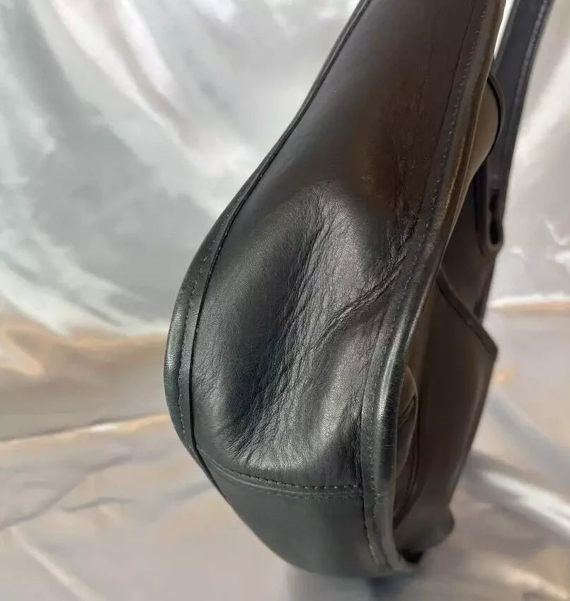 Vintage Coach C8C 9033 Black Leather Ergo