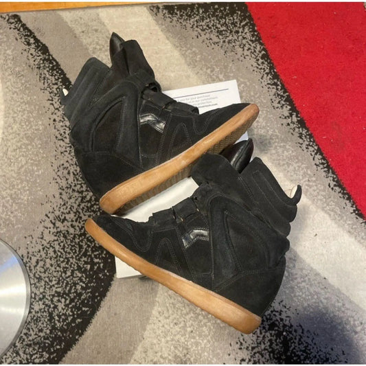 Isabel Marant Bekett Sneakers | Black Suede |